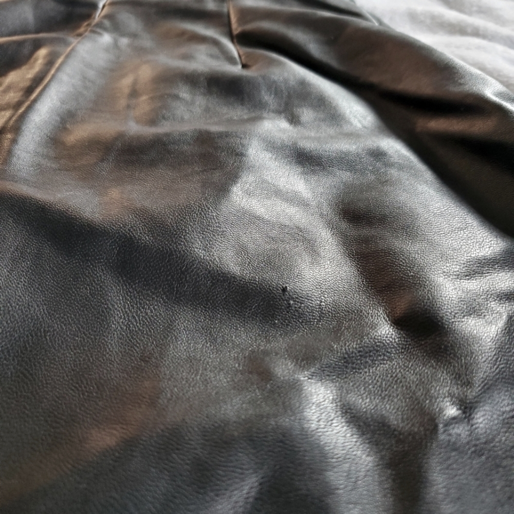 Glamorous Vegan Leather Bodycon Dress - Picture 3 of 4